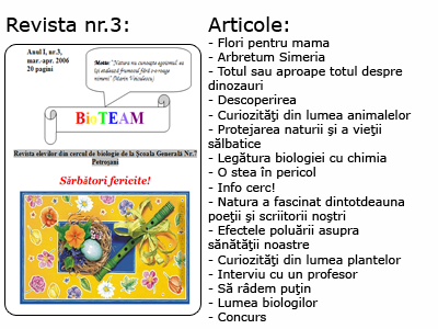 Revista nr 3 BioTEAM Petrosani