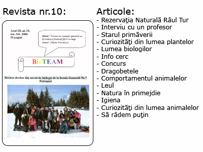 Revista nr 10 BioTEAM Petrosani